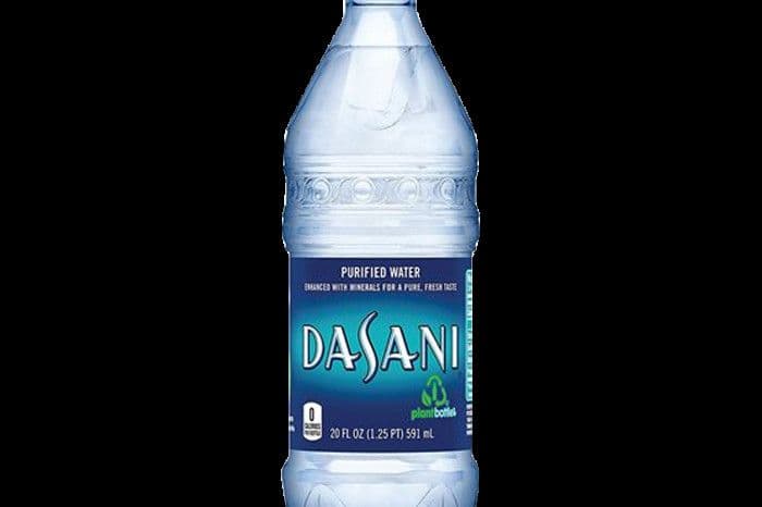 Bottle of Dasani