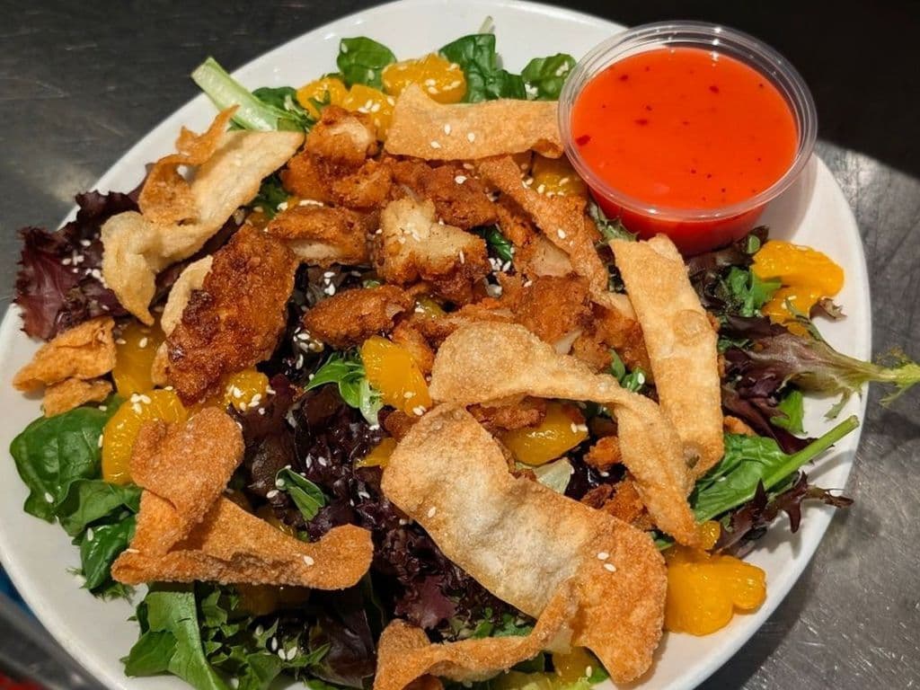 Crispy Chicken & Mandarin Orange Salad