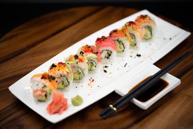 Rainbow Roll (8pc)