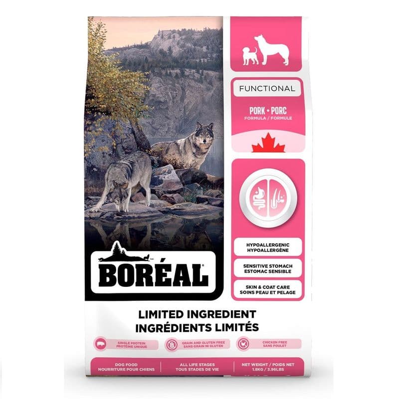 Boreal Functional Limited Ingredients All Breeds Pork Dog 1.8 kg