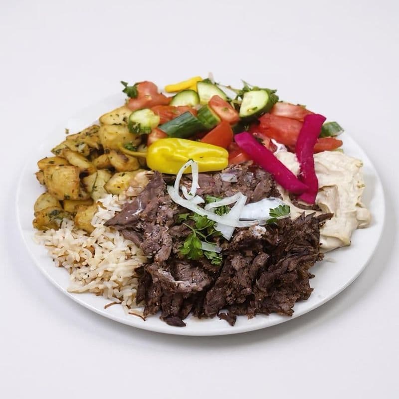 Shawarma Plate / / Assiette Shawarma
