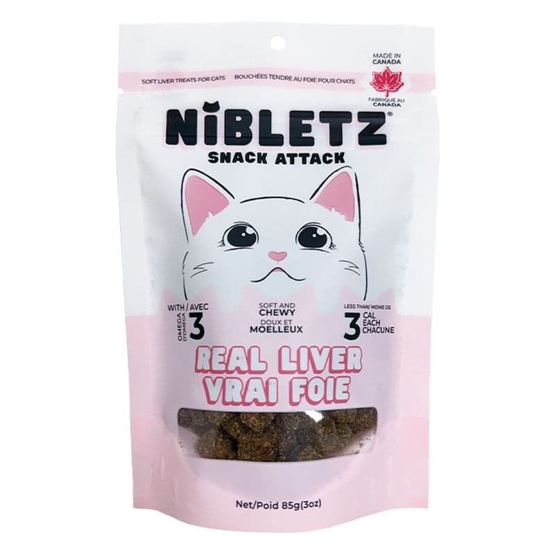 Nibletz Real Liver Flavour Cat Treats 85 g