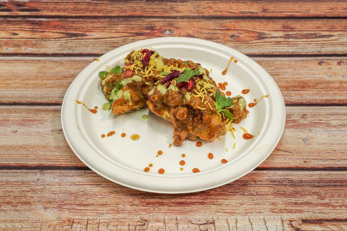 Samosa Chana chaat