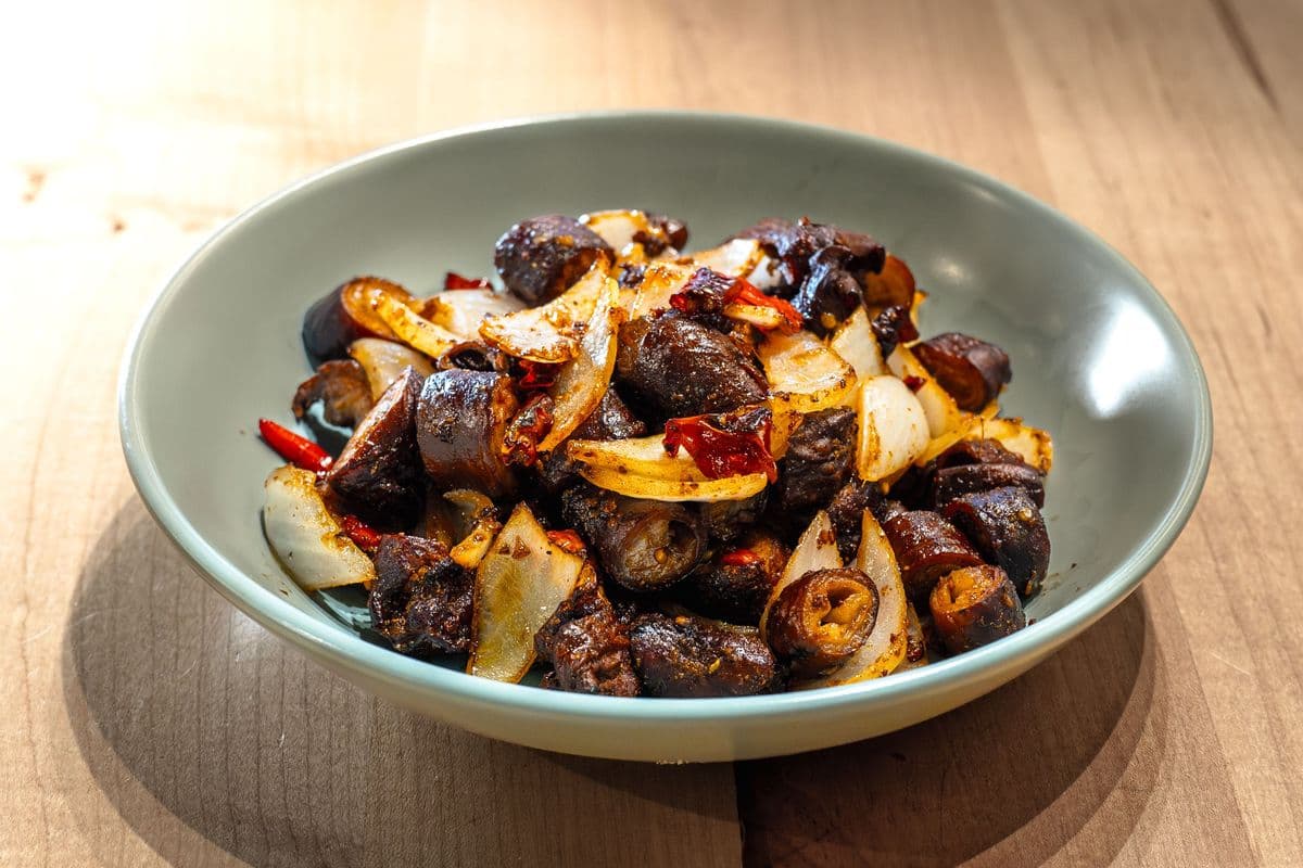湘西脆皮腊肠 XIangxi Smoked Pork Intestines