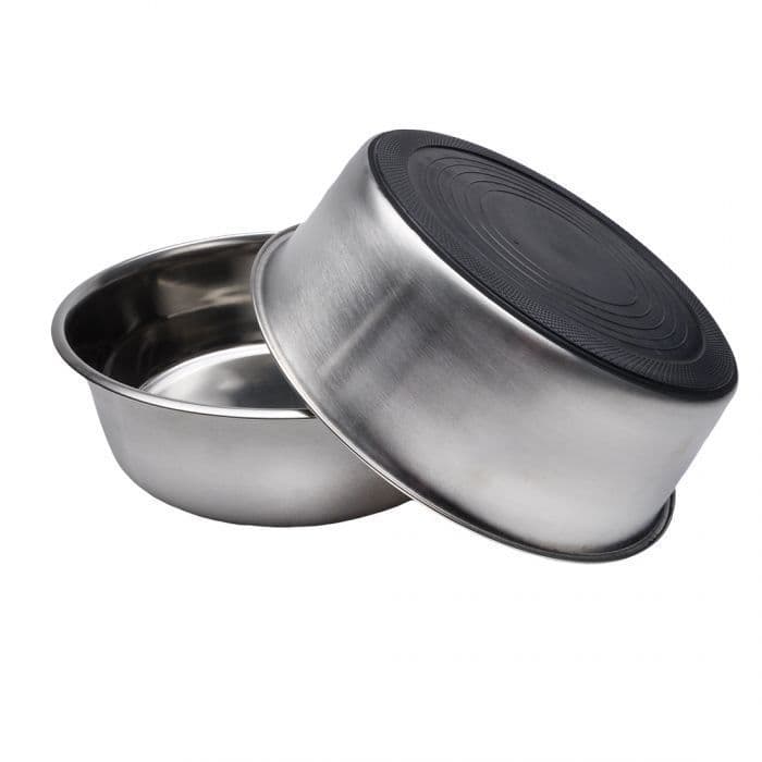 Coastal Maslow Trade Non Skid Heavy Duty Stainless Steel Bowl 8 Cup 64 oz