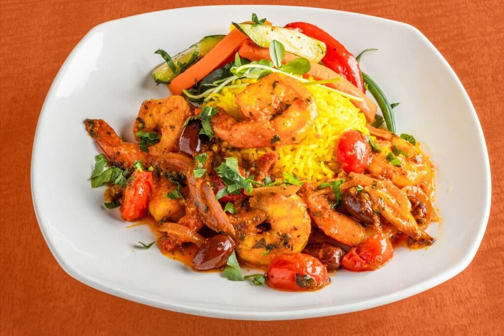 Seafood Royale Tajine