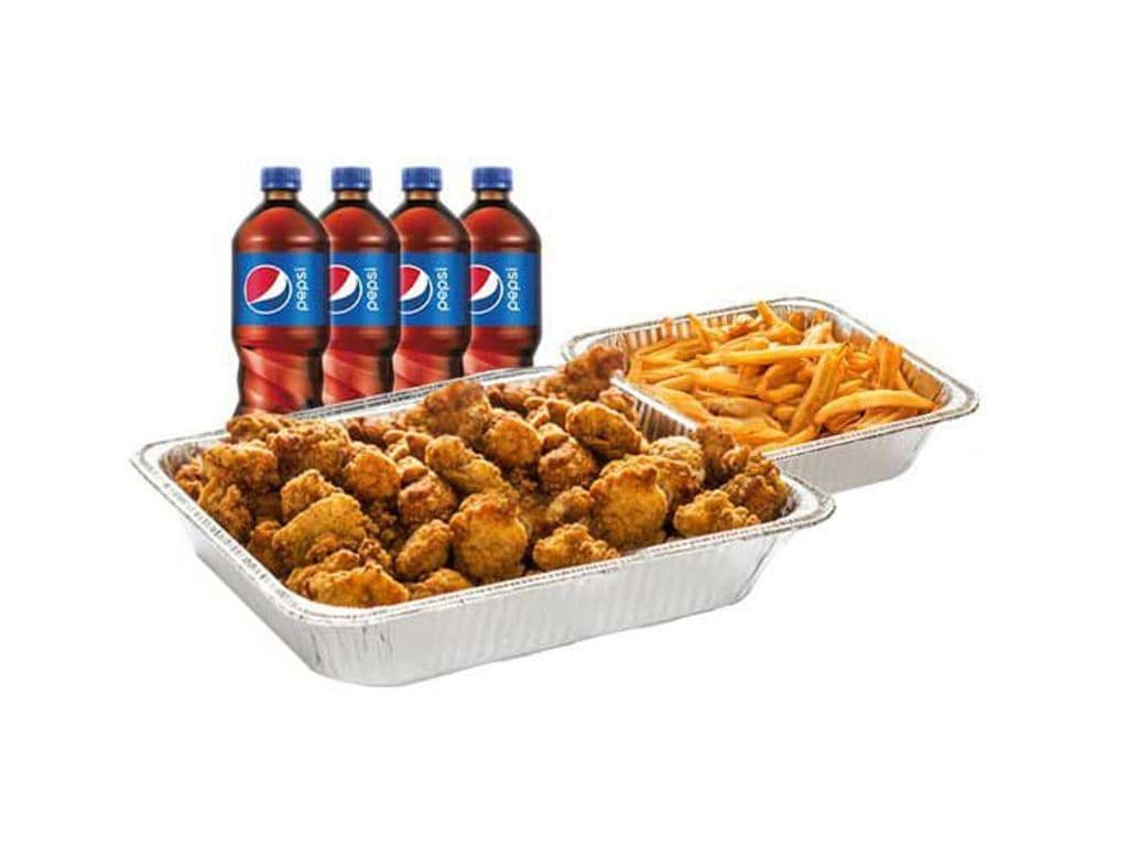 50 Pcs Boneless Meal Deal