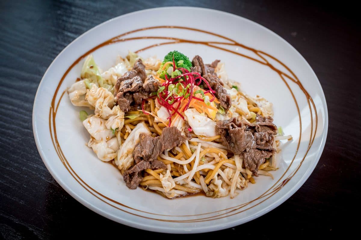Beef Yaki Soba