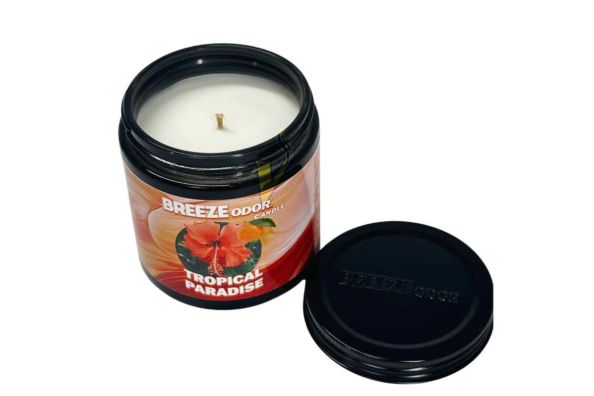 Breeze Odor Candle Tropical Paradise (13oz )