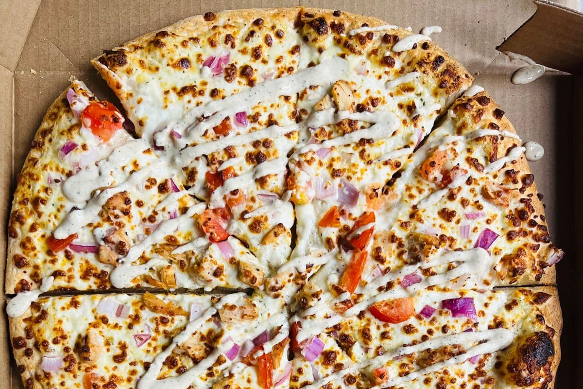 Shawarma Chicken Pizza