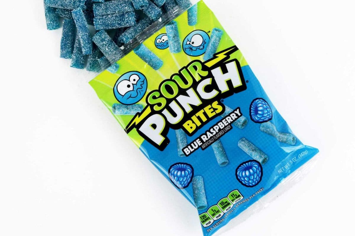 Sour Punch Bites Blue Raspberry (142g)