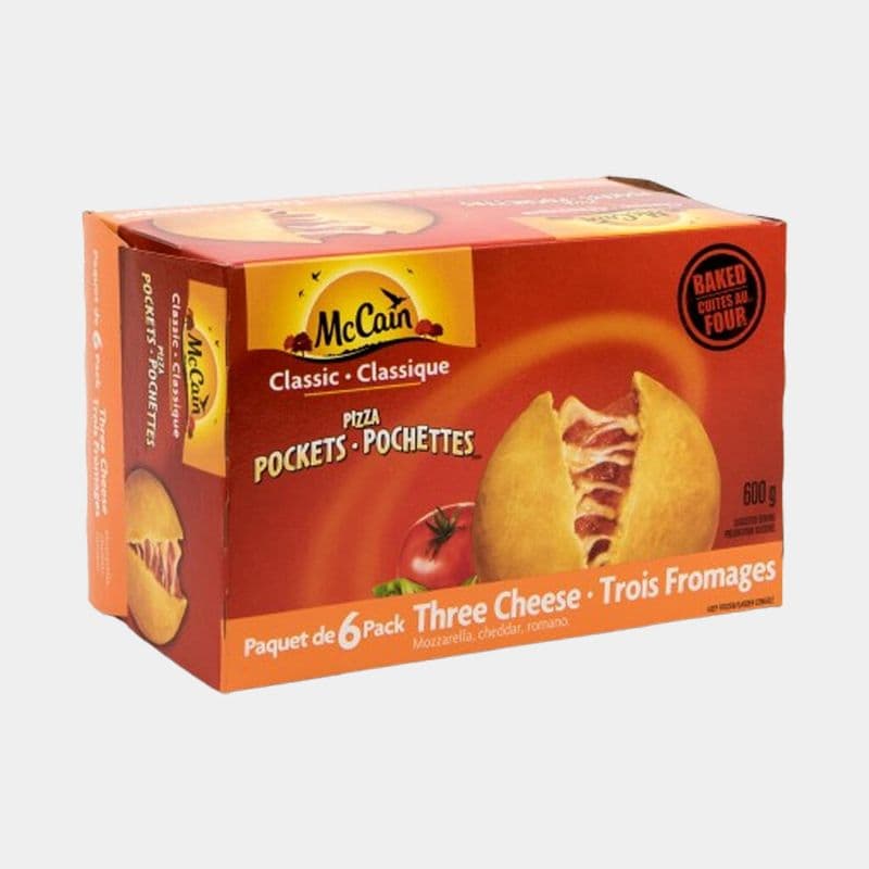 Mccain Pizza Pocket 3 Cheese