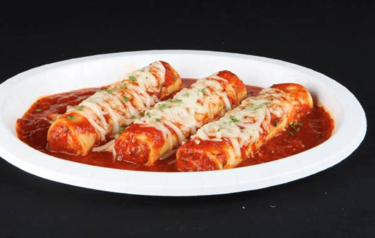 Manicotti ricotta et épinards avec sauce tomate / Manicotti Ricotta and Spinach with Tomato Sauce
