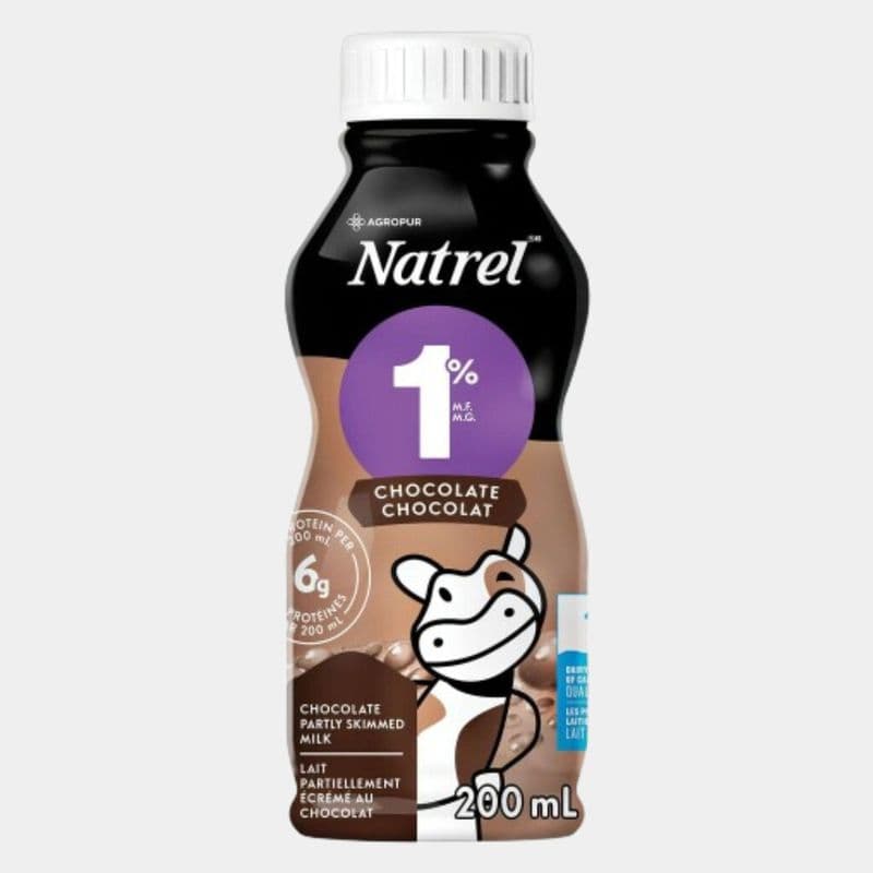 Lait au chocolat Natrel 1% / Natrel 1% Chocolate Milk