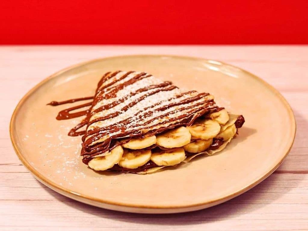 Banana Nutella Twist