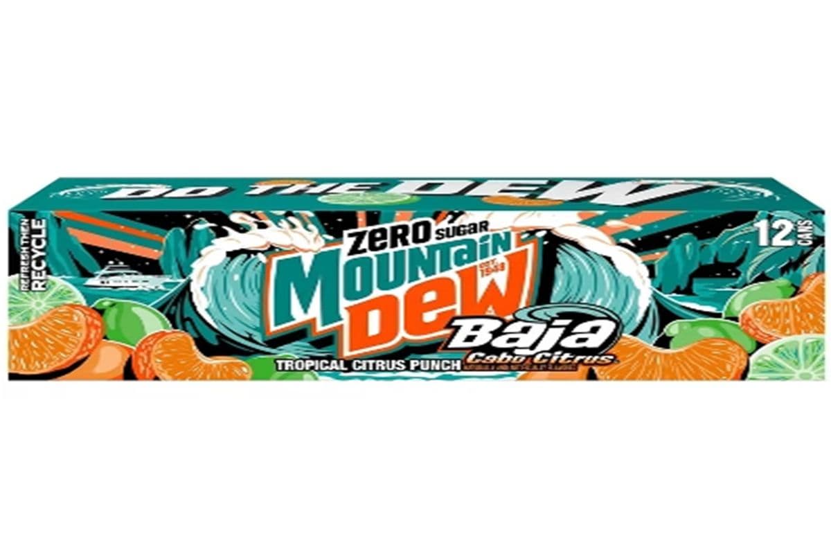 Mtn dew baja cabo citrus