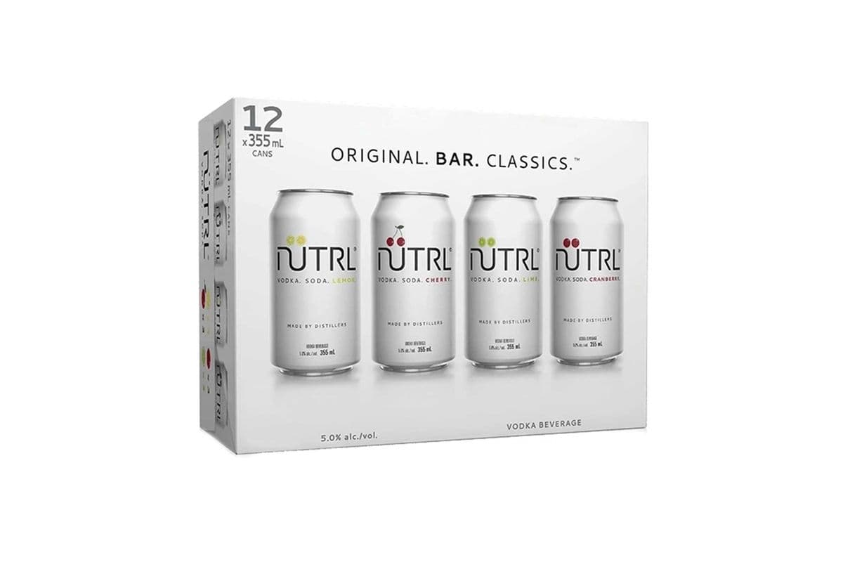 Nutrl Bar Mixer (12 x 355 ml Cans)