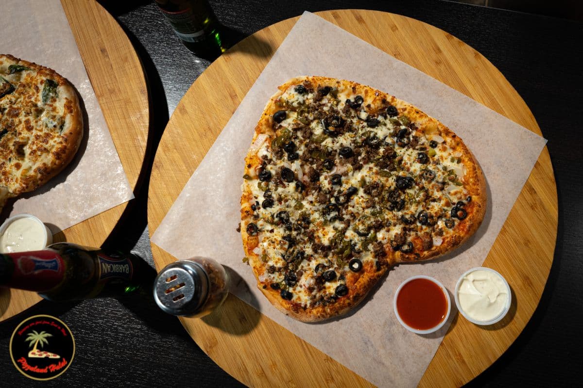 Heart Shape Pizza