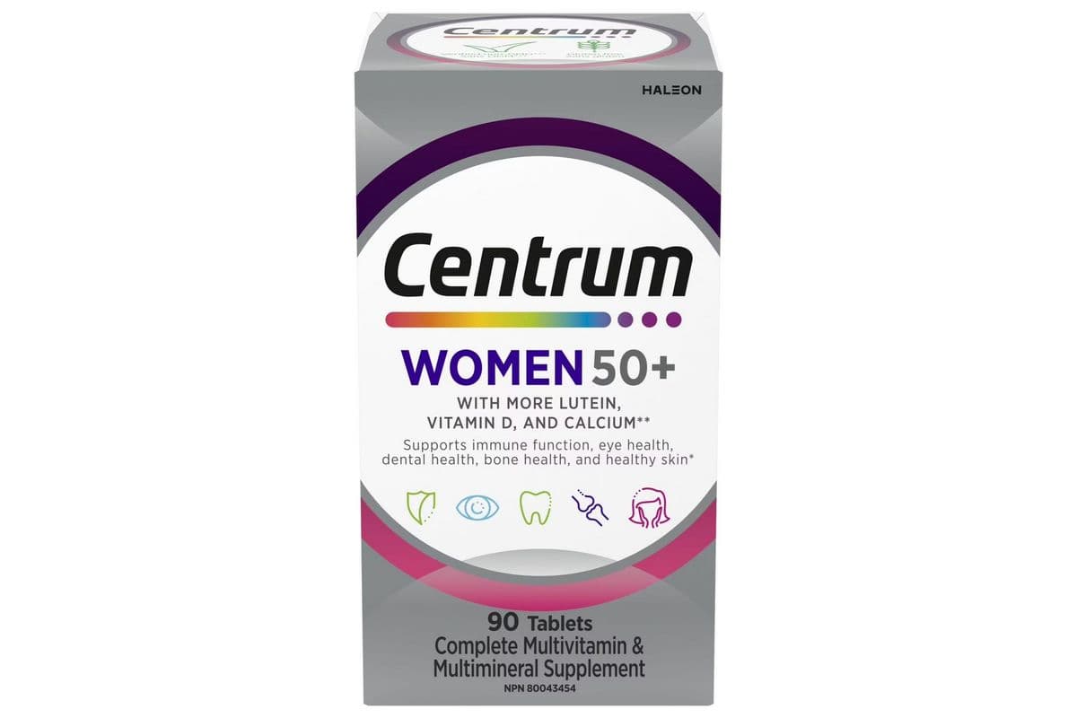 Centrum Women 50+ Multivitamin Tablets (90 ct)