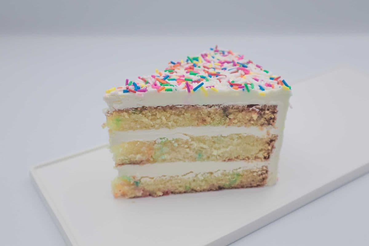 Birthday Cake Slice