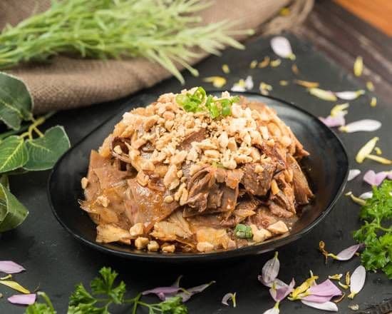 Sliced Beef and Ox Tongue in Chilli Sauce