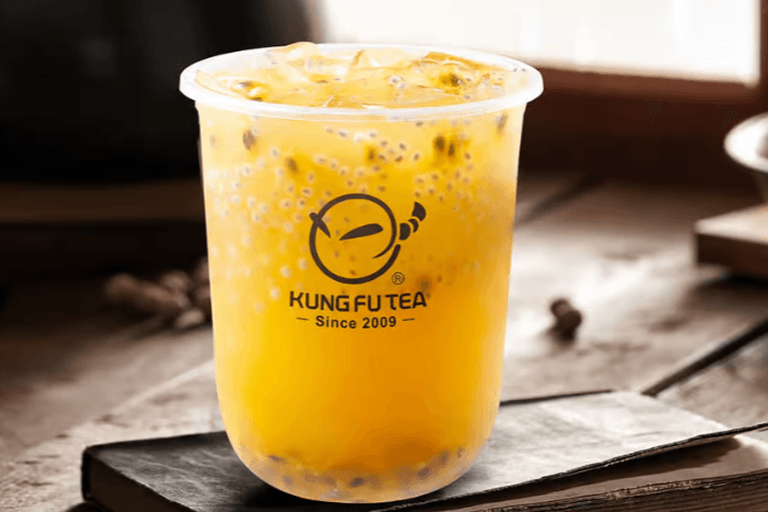 Passion Fruit with Basil Seeds