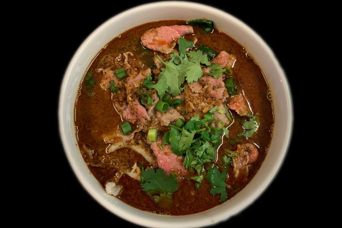 17. Sate Beef Rice Noodle Soup