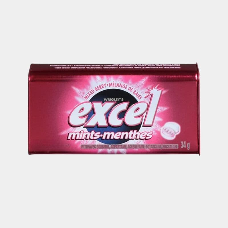 Excel Mint Mixed Berries 34P