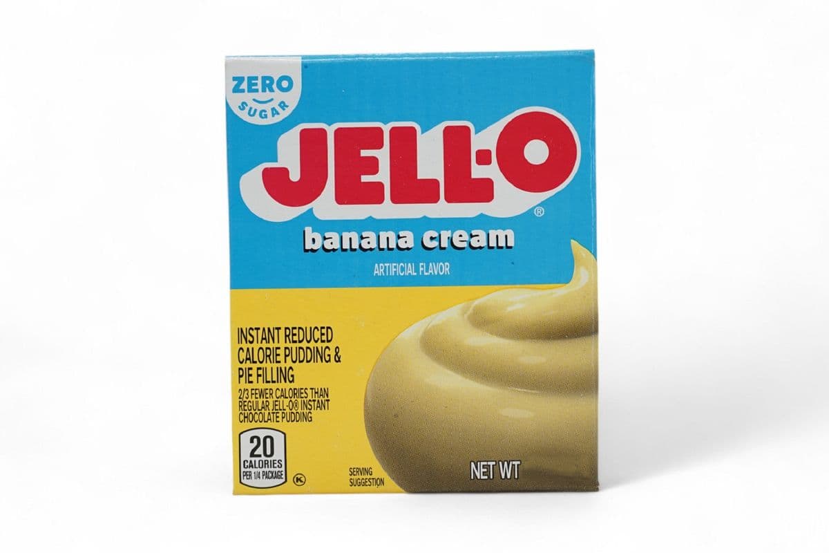 Jell-O Zero Sugar Banana Cream Pudding (28 g)