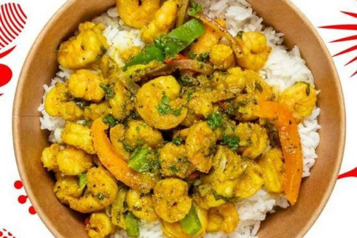Curry Shrimp & Rice
