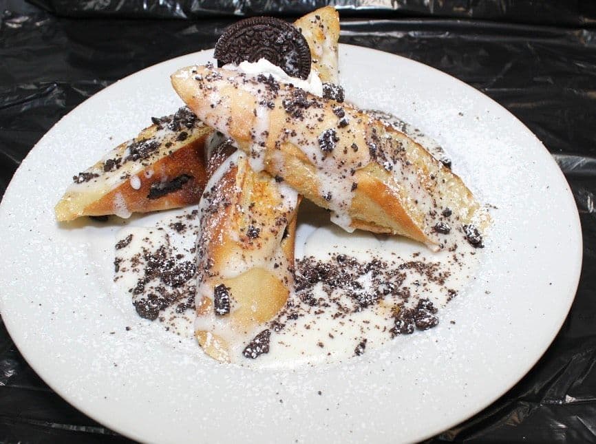 Oreo Stuffed French Toast