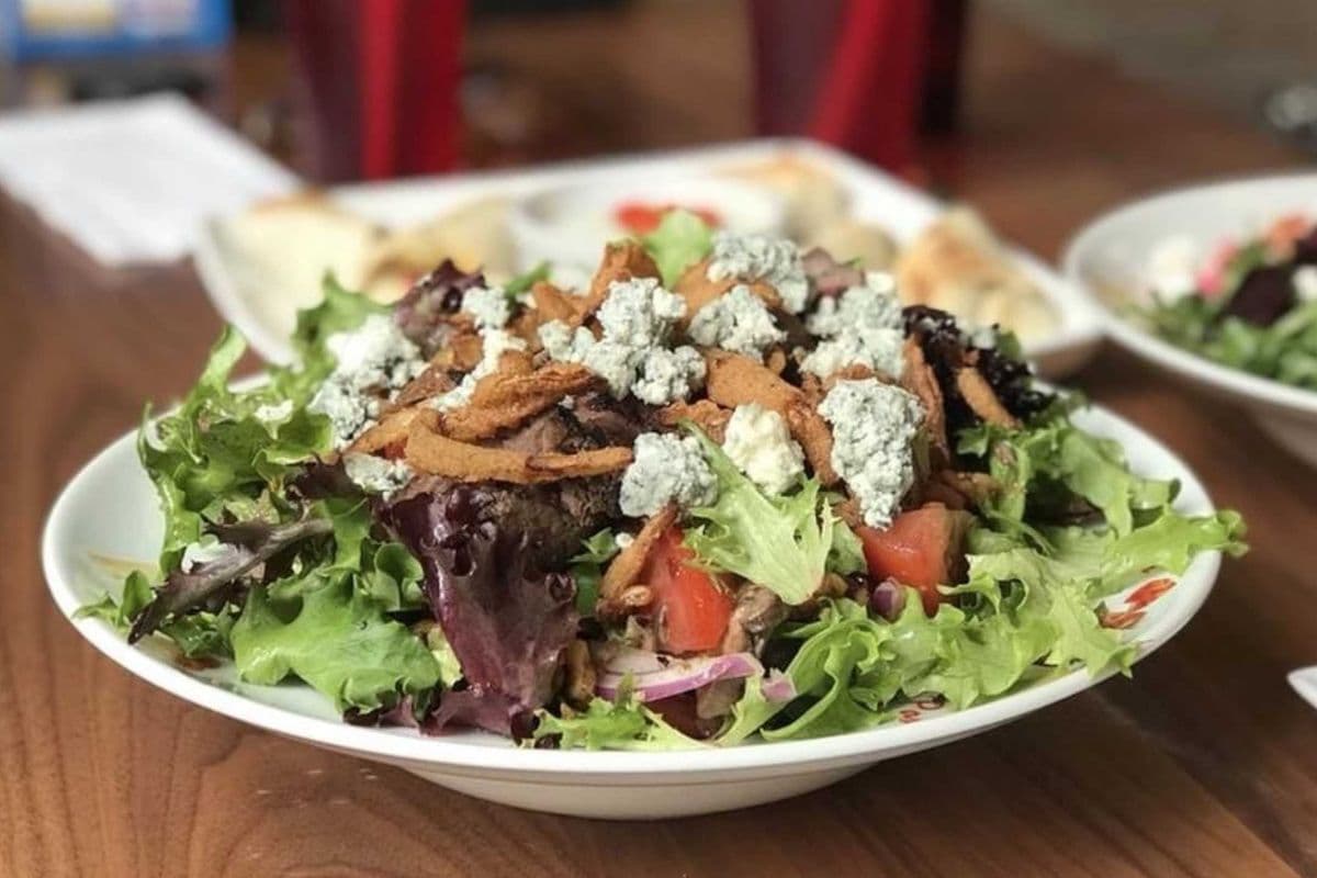 Steak and Blues Salad