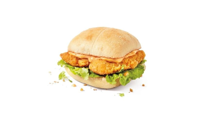 Sandwich au poulet croustillant irrésistible