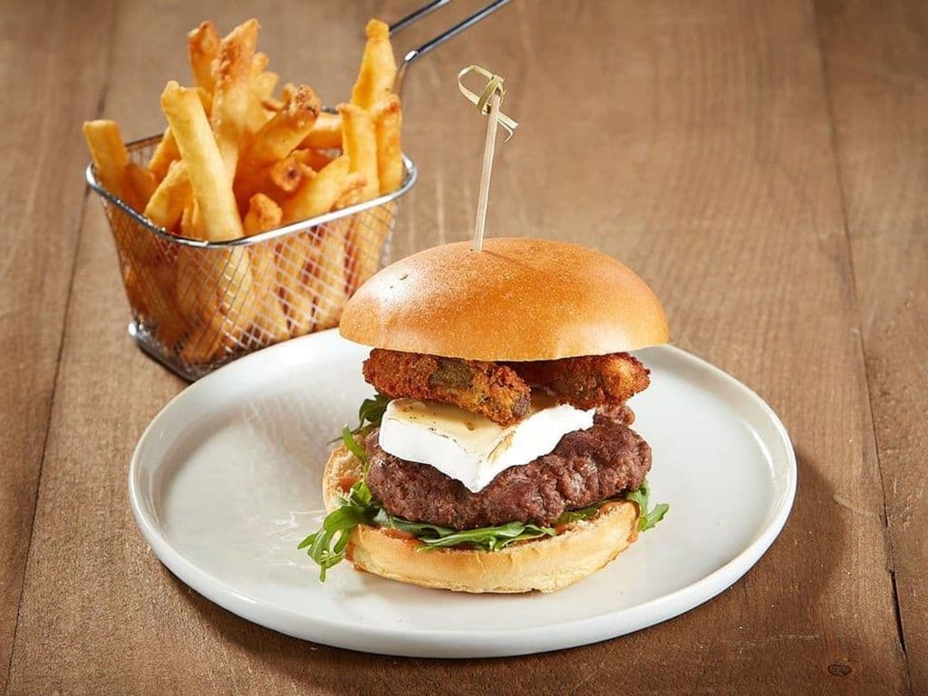 Avocado Brie Burger
