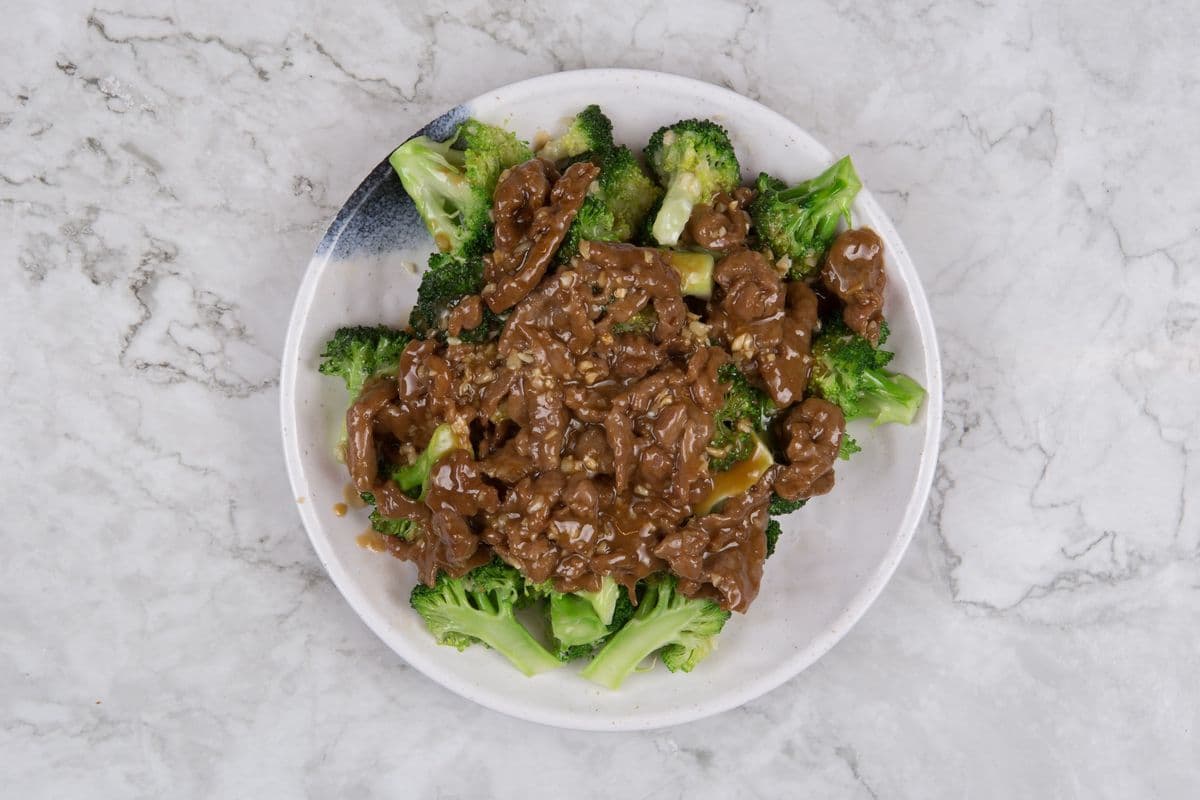 Fried Beef w/Brocolli 西兰花牛肉