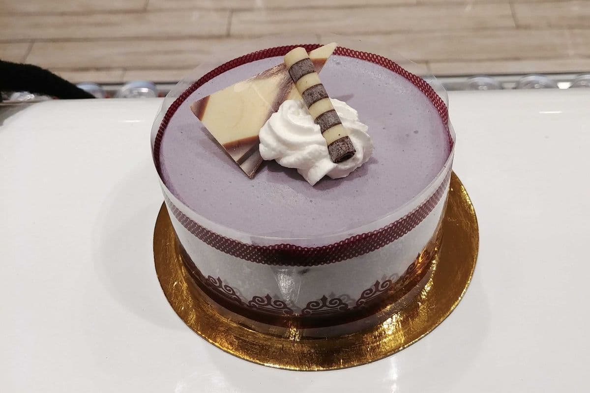 3.5" Taro Mousse Cake
