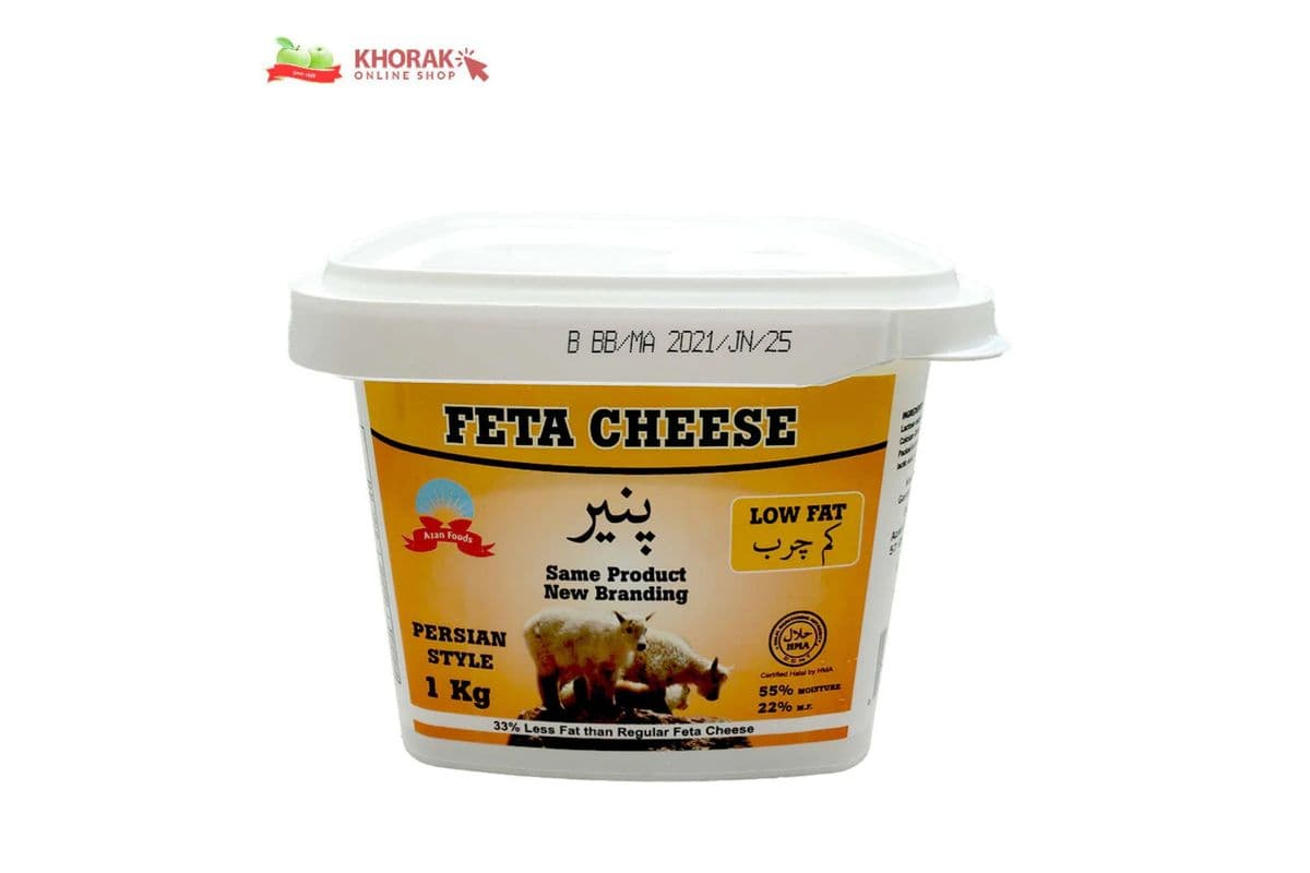 Azan Food Creamy Persian-Style Feta Cheese (1kg)