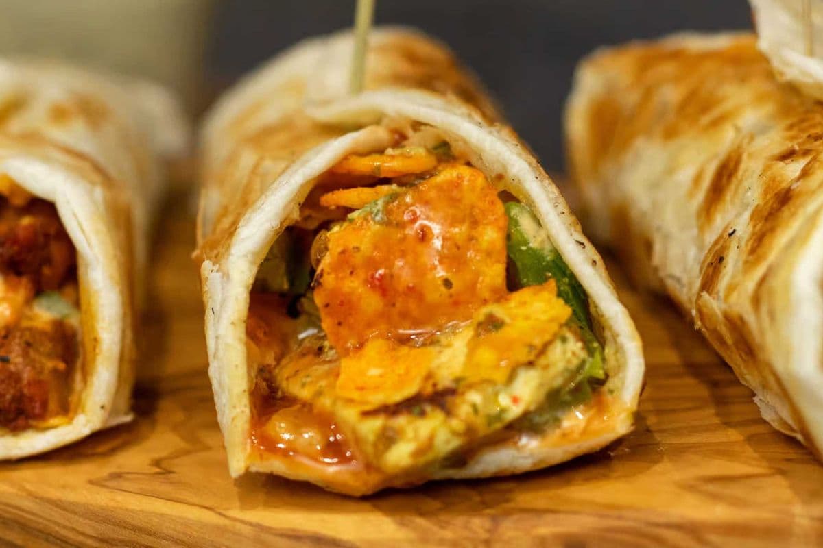 Paneer Tikka Roll (Veg)
