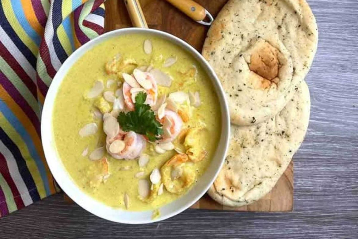 Korma aux Crevettes / Shrimps Korma