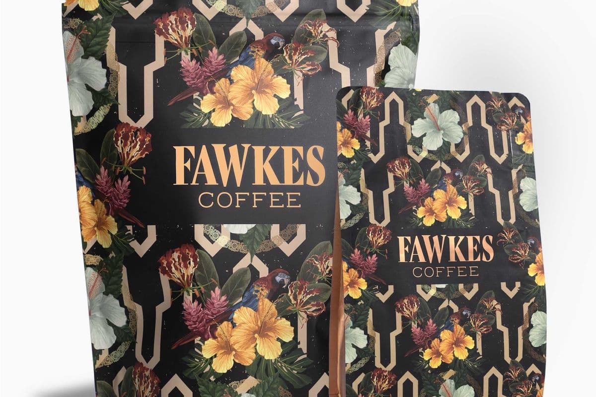 Fawkes Organic House Dark Roast Blend Retail Beans