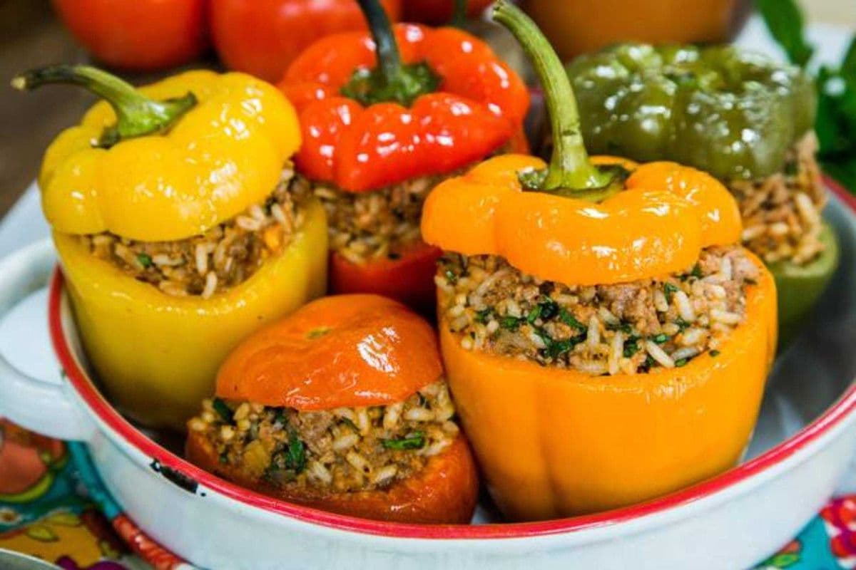 Gemista végétarien / Vegetarian Gemista