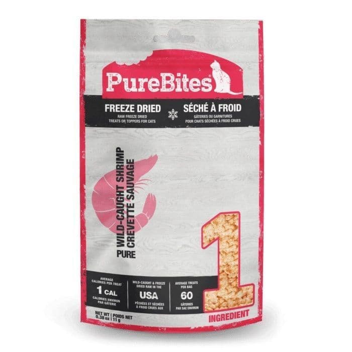 PureBites Freeze Dried Shrimp Cat Treats 11g