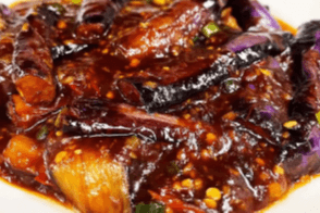 Eggplant with Spicy Garlic Sauce