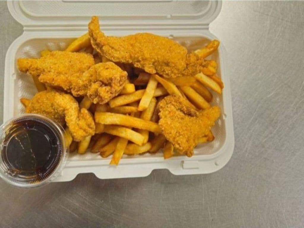 Chicken Strips with Fries
