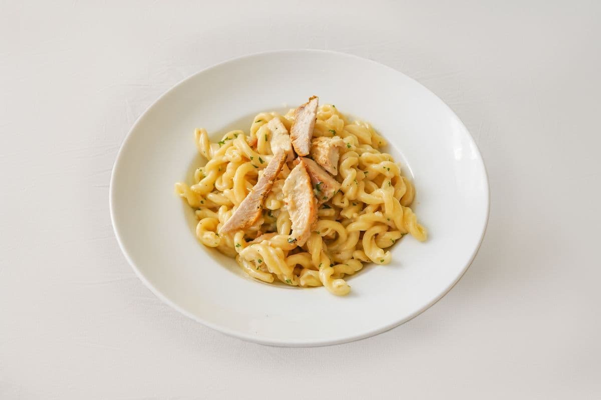 Trecce au poulet grill pâtes / Grilled Chicken Trecce Pasta