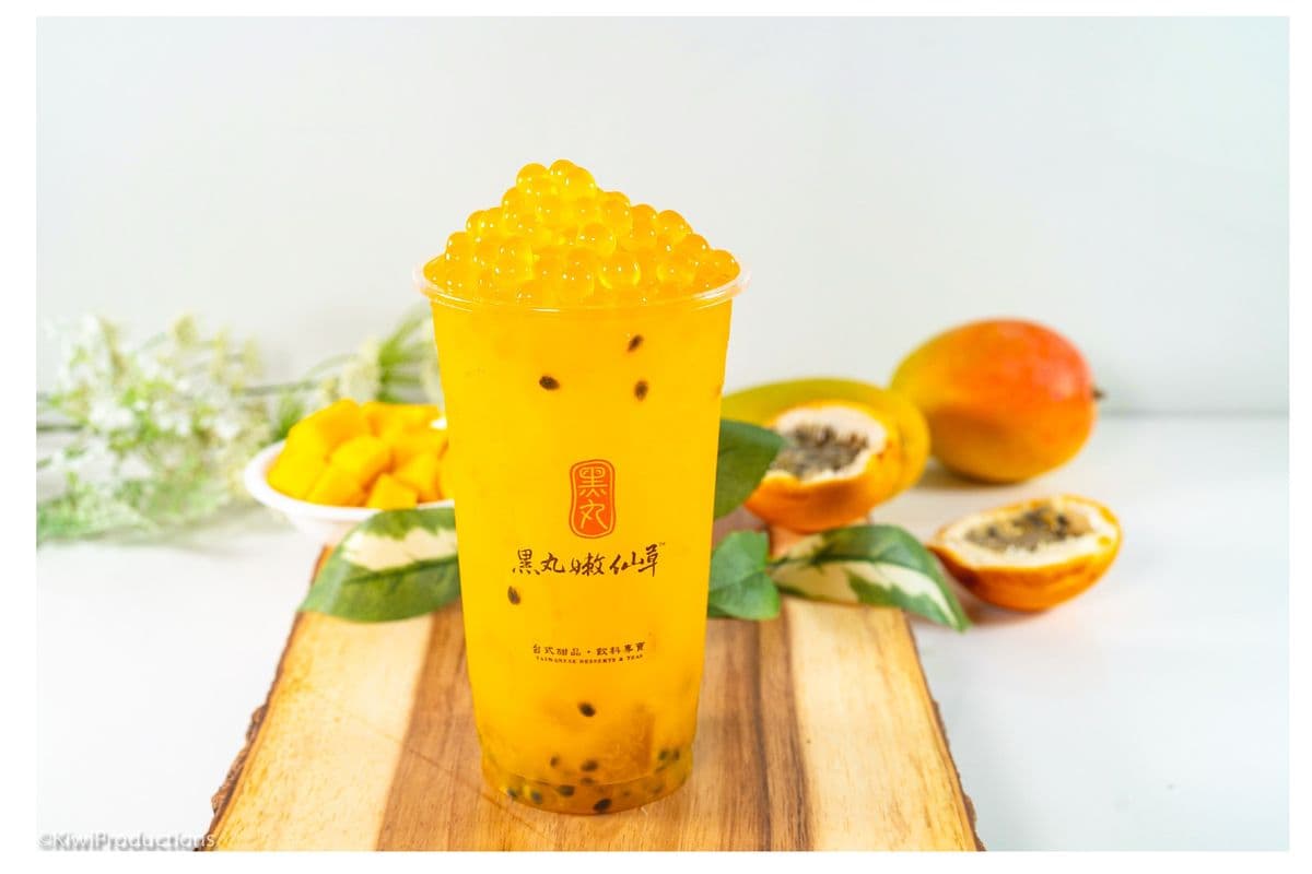 Mango Popping Boba