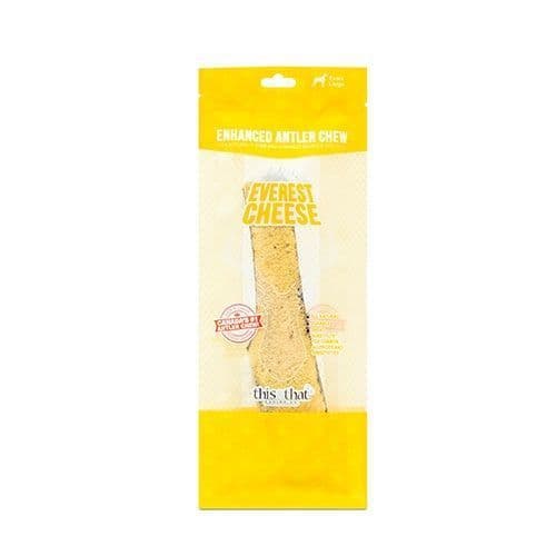 This & That Enhanced Antler Chew Everest Cheese X-Large
