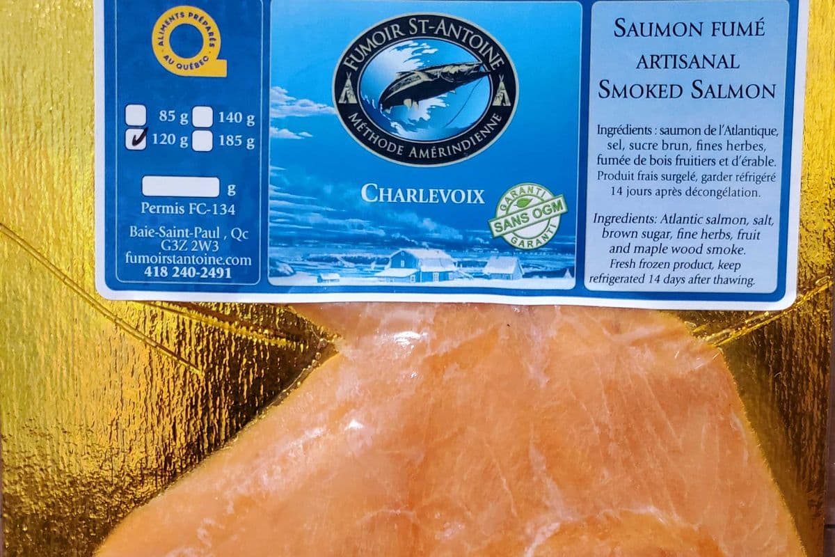 Saumon fumé de Charlevoix 120g / Charlevoix Smoked Salmon 120g (120g)
