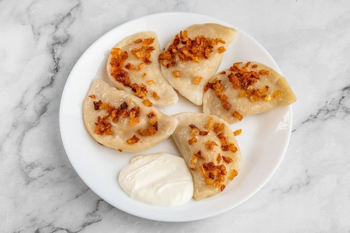 Family Perogy Plate