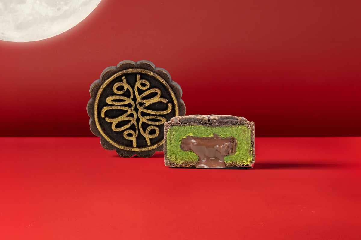 Pistachio Chocolate Mooncake